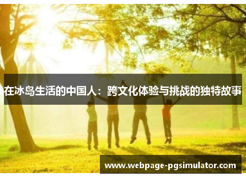 在冰岛生活的中国人：跨文化体验与挑战的独特故事